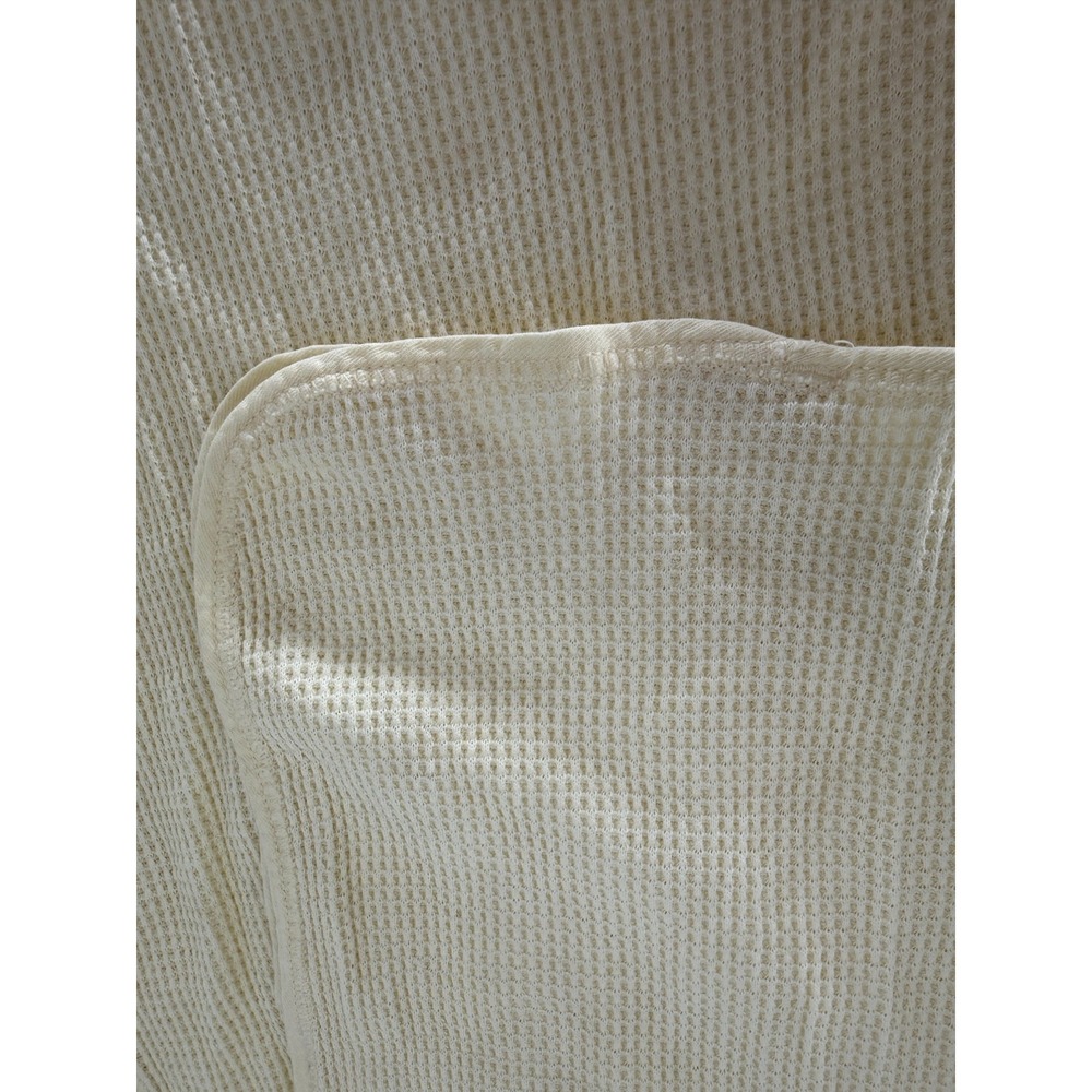 Carter's Yellow Thermal Waffle‎ Weave Baby Blanket/Lovey - Picture 6 of 6